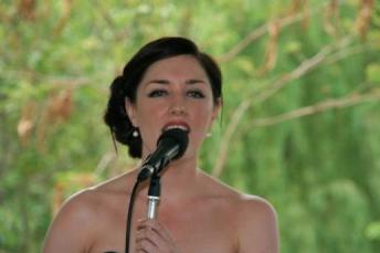 Fiona Treloar, wedding singer